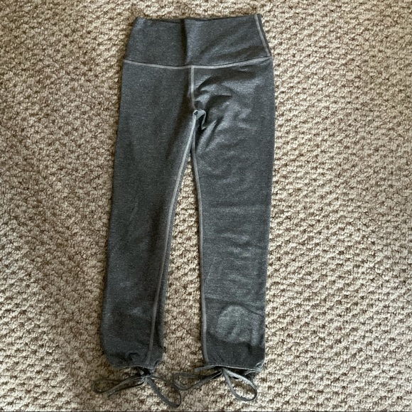 Aerie Chill Play Move Soft Heather Grey Leggings